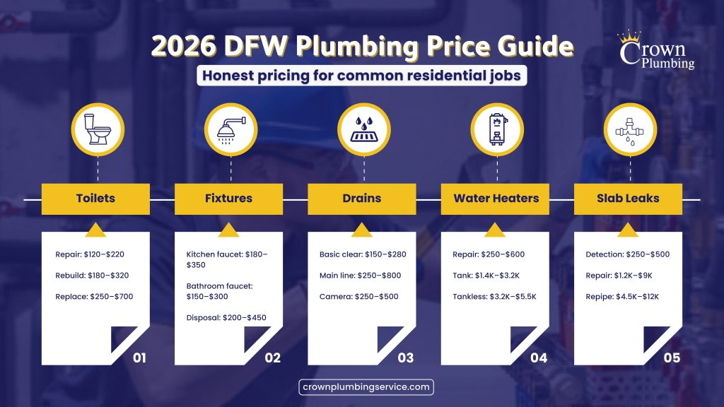 plumbing pricing